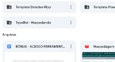 Typebot Projetos - Templates - Estrutura - Projetos