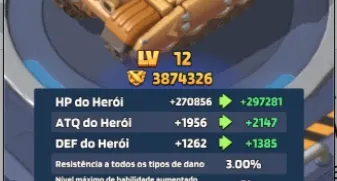Conta nv.30 muito upada LastWar Last War