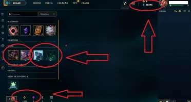 Conta lol Platina 4 com 46V - 19D + 38K de EA, MMR Altíssimo