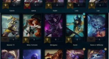 Conta lol Platina 4 com 46V - 19D + 38K de EA, MMR Altíssimo