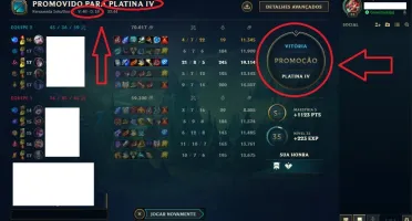 Conta lol Platina 4 com 46V - 19D + 38K de EA, MMR Altíssimo