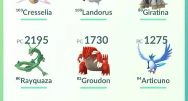 Contas Pokemon Go