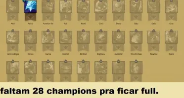Conta League of Legends 50 skins