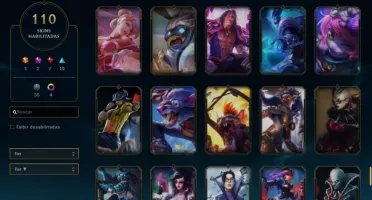 League of Legends + Ladra de alms + 110 skins +Full Campeões