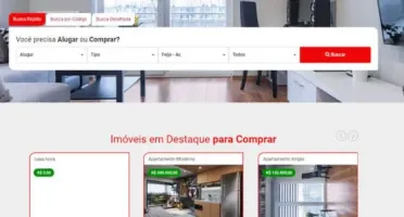 Site Pronto Imobiliária ou Corretor de Imóveis
