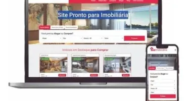 Site Pronto Imobiliária ou Corretor de Imóveis