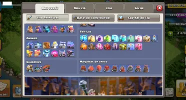 Clash Of Clans Cv 18 Com 6 Construtores Da Pra Mudar De Nome