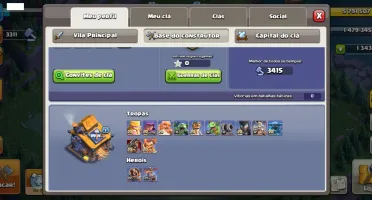 Clash Of Clans Cv 18 Com 6 Construtores Da Pra Mudar De Nome