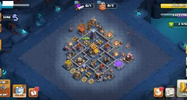 Clash Of Clans Cv 18 Com 6 Construtores Da Pra Mudar De Nome