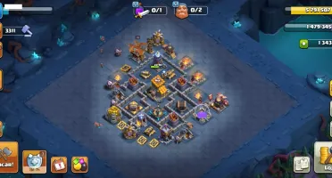 Clash Of Clans Cv 18 Com 6 Construtores Da Pra Mudar De Nome