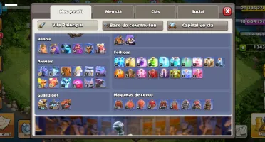 Clash Of Clans Cv 18 Com 6 Construtores Da Pra Mudar De Nome