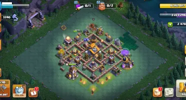 Clash Of Clans Cv 18 Com 6 Construtores Da Pra Mudar De Nome