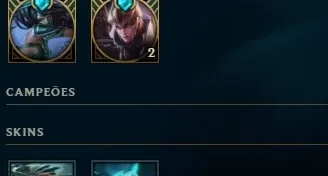 CONTA BORDA PLATINA (40 SKINS)