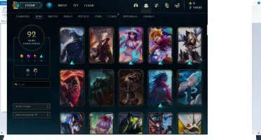 Vendo conta LoL