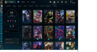 Vendo conta LoL