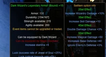 Soul Master Agility (ASM) Nível 730 - MU Online Alfheim