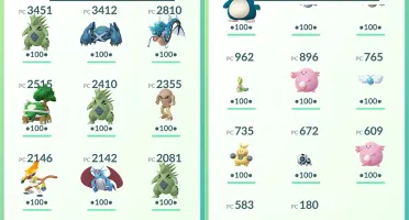 Conta de Pokémon GO