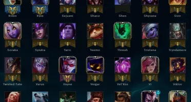 Conta de lol D5 e com borda diamond
