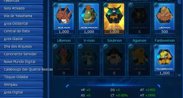 Conta Ladmo Mid Game Omegamon Aox 140%