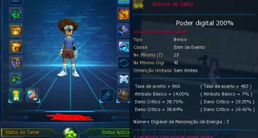Conta Ladmo Mid Game Omegamon Aox 140%