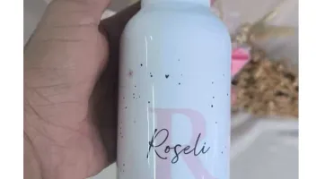 Kit Caneca e Garrafa Personalizadas