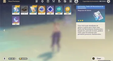 AR 38 Albedo + Jean + Lança de Jade (Boa pro Xiao)
