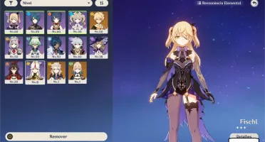 AR 38 Albedo + Jean + Lança de Jade (Boa pro Xiao)