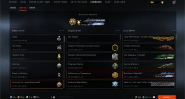 Conta WARFACE