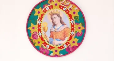 Quadro Religioso Santa Bárbara