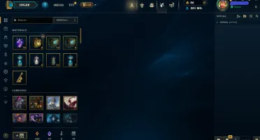 Conta do LOL