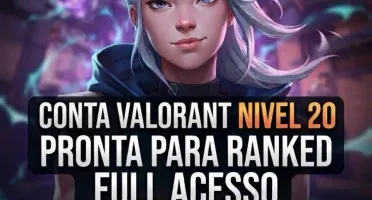 ✨ Conta Valorant Nível 20 | Pronta p/ Ranked | Full Acesso