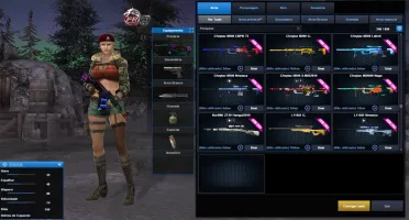 Conta Point Blank Major 3 com muitas armas de cash