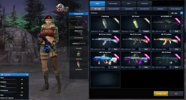 Conta Point Blank Major 3 com muitas armas de cash