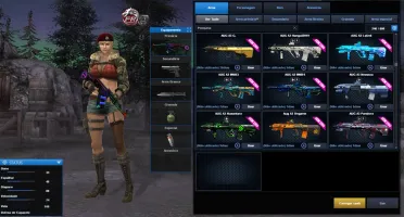 Conta Point Blank Major 3 com muitas armas de cash