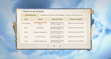 Conta Com Kazuha - Ar 10 - Genshin Impact