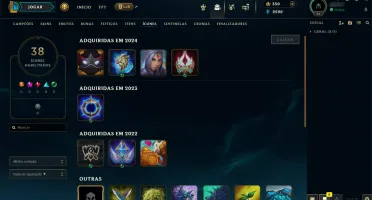 Conta Plat 2 (Várias Skins) (Mmr Alto) (350 Rp) Negociável
