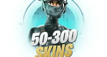 50-300 Skins Com Skin Rara Aleatória