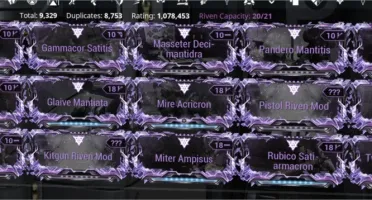 Conta warframe MR 21 - 11k Platina