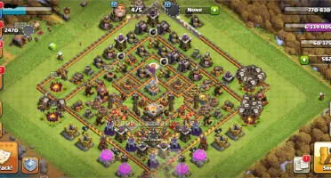 Contas Clash of Clans lv 147 e Clash Royale lv 12