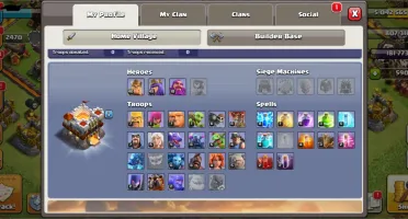 Contas Clash of Clans lv 147 e Clash Royale lv 12