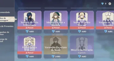 End Game, Raiden C4, Venti C2, Eula C2, Nahida C2, Hutao C1