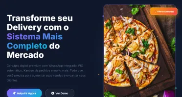 CardaPix V2 Sistema para Delivery com wpp e Pix integrado