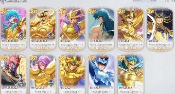 Conta Saint Seiya ex