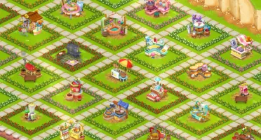 Conta HAYDAY level 128 toda decorada