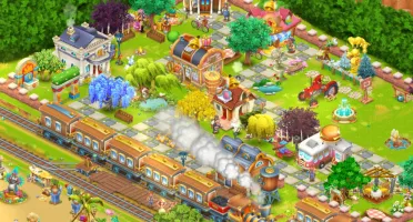 Conta HAYDAY level 128 toda decorada