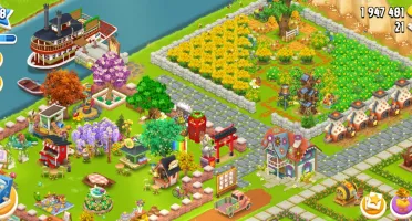 Conta HAYDAY level 128 toda decorada