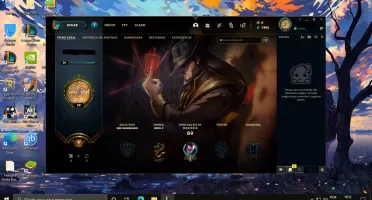 Conta Level 39 |Gold I 100PDL Season 10 |27 Champs e 4 Skins