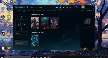 Conta Level 39 |Gold I 100PDL Season 10 |27 Champs e 4 Skins