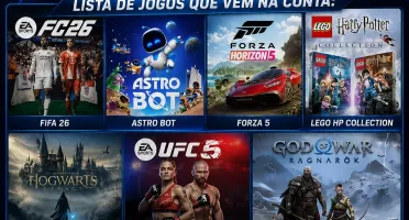 Conta Com Varios Jogos Ps5 E Ps4