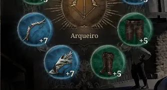 Conta Night Crows lvl 43, 63k - (arqueiro-skin-arma-epica)
